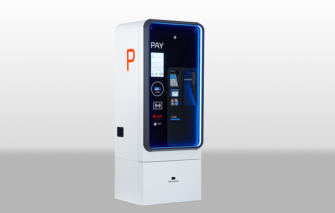 CONNECT PAY automatic pay stations for parking systems